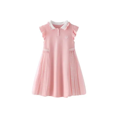 Brilliant Розовые Платья для Детей