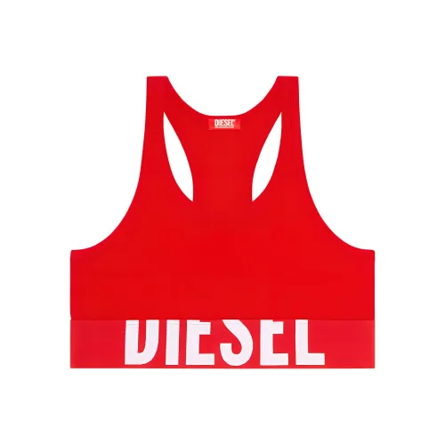 DIESEL Red Женские Спортивные Майки Без Рукавов