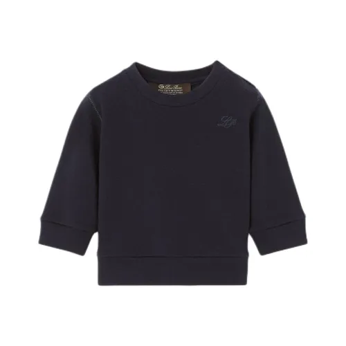 Loro Piana Морской синий Детские Свитеры