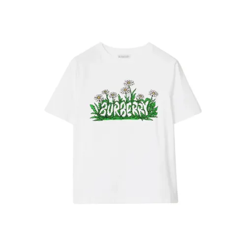 Burberry Белые Детские Рубашки