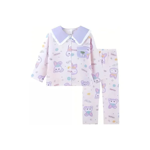 Purr Cow Пижамный комплект Фиолетовый Детский