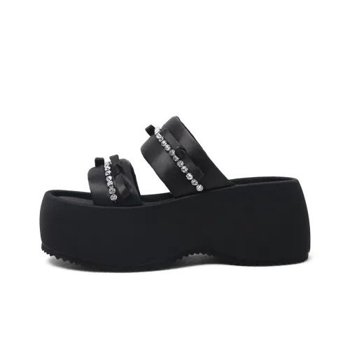 CAMEIDO Slip-on устойчивые слипоны женские черные