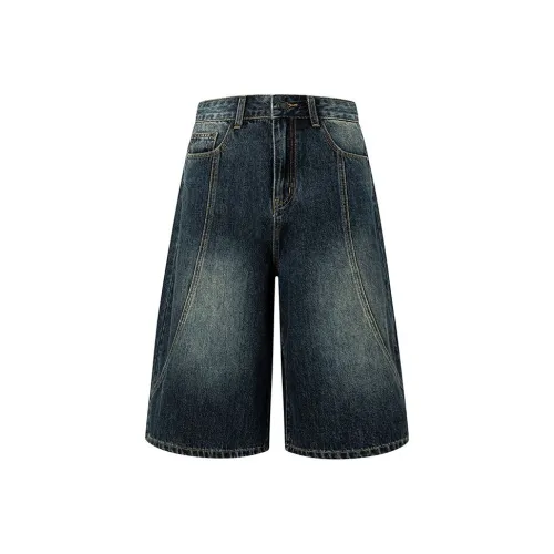 YINLEI Джинсовые шорты Женские Винтажные синие