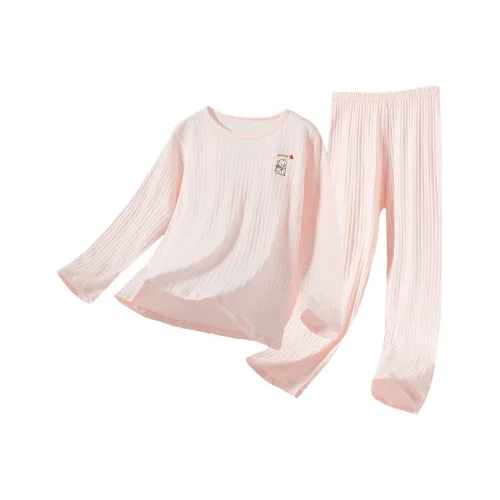 Top Melon Домашняя одежда Светло-розовый Бант Кошка Подростки