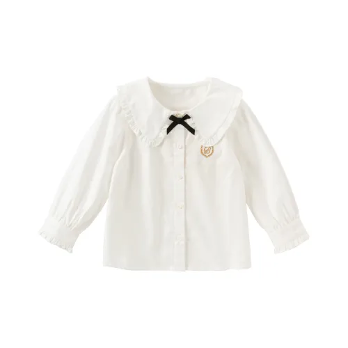 DAVE BELLA Детский топ Весенний Осенний Детский Белый