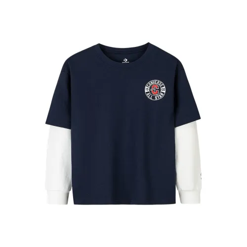 Конверс All Star T-Shirt Темно-синий Подростки