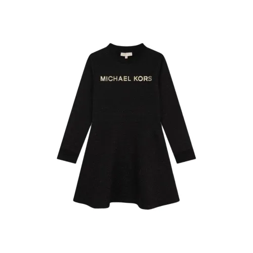 MICHAEL KORS SS24 Платье Детское Черное