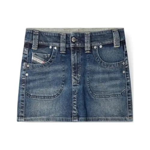 DIESEL SS25 Джинсовые короткие юбки Женские Синие