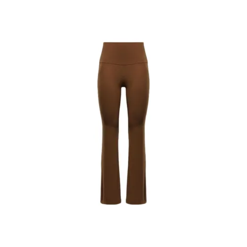 Nike ZENVY Air Release Collection Dri Fit Спортивные брюки Женские Светлый Британский коричневый Черный