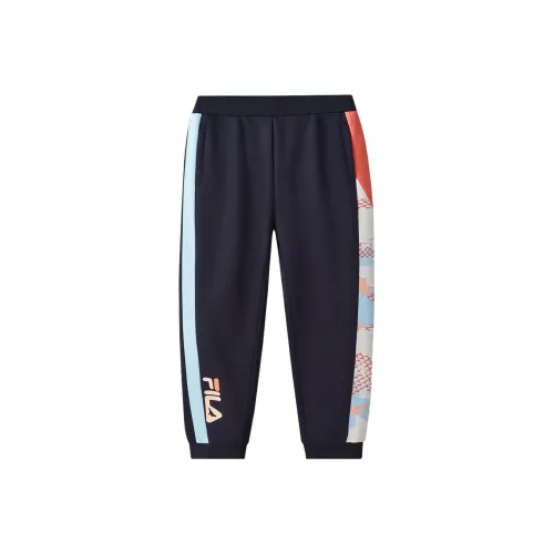 Подростки FILA KIDS Вязаные Тренировочные Штаны Легенда Синий