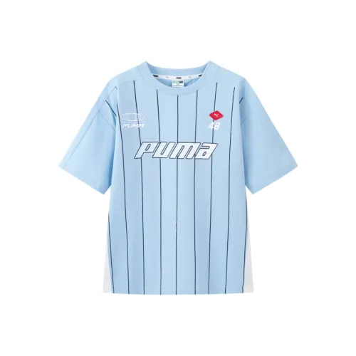 PUMA Sportstyle Series Сине-белый Тон 00381 Kids Т Рубашки