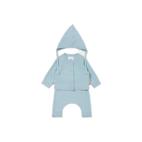 Burberry Infant и Toddler Костюм Детская одежда Кашемир Трёхкомпонентный Подарочный набор для малыша 3 шт Blue Baby