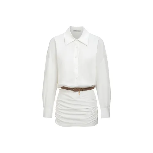 HeartyBite Длинное платье с длинными рукавами женское