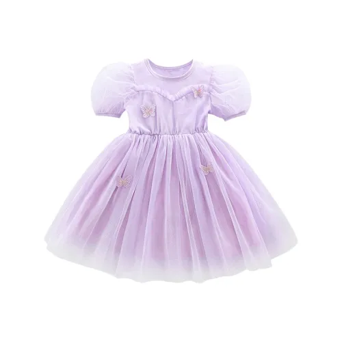 Детский комплект Dis Rabbit с юбкой фиолетовый для детей 3-7 лет