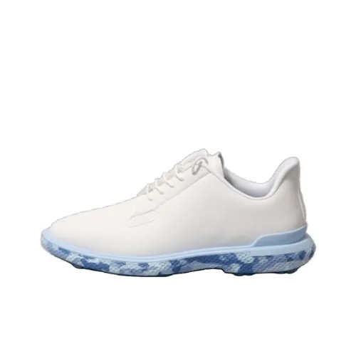 GFORE Slip-resistant Abrasion-resistant Low-top Golf Shoes Men's White GFORE Противоскользящая Устойчивая к износу Низкий Топ Гольф Обувь Мужская Белая