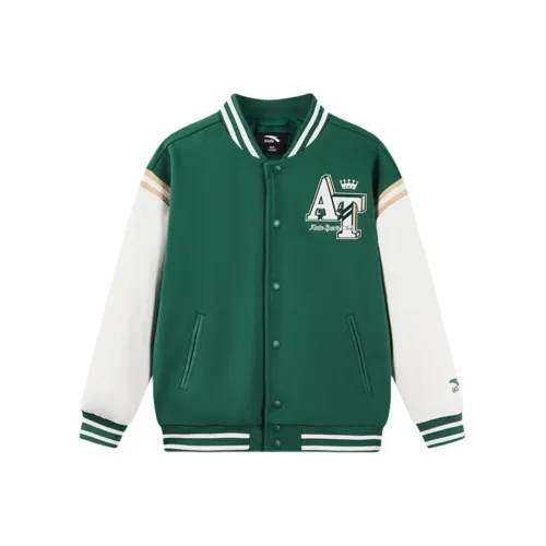 Antakids Бейсбольная куртка Forest Чернила Зеленый Подростки