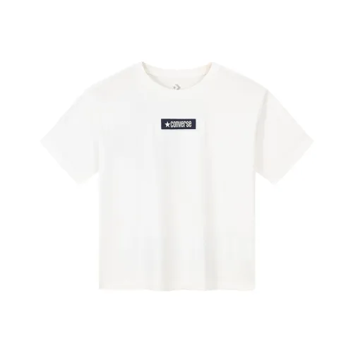 Конверс T Рубашка Классический стиль Белый Дети Возраст 3-7 лет