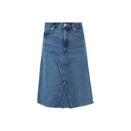 Рамка Джинсовые короткие юбки Женские Синий