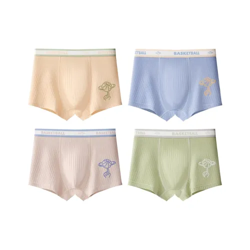 Хлопок Трусы 4 Пачки Подростки