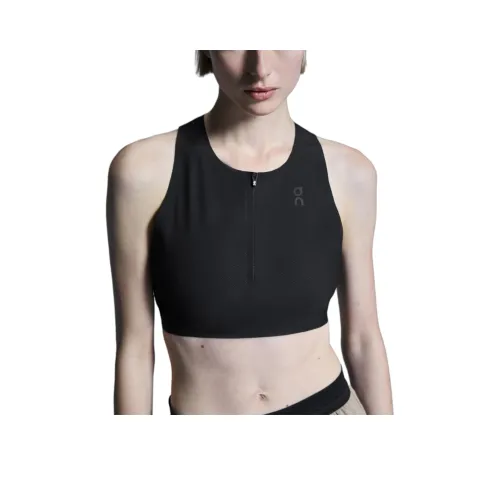 On Race Crop Sport Жилеты Женские Черный