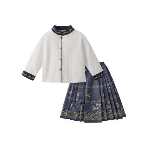 JELLYBABY Комплект с юбкой Королевский синий для детей 3-7 лет