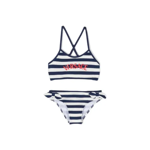 VERSACE Детский купальник SS24 Синий для малышей