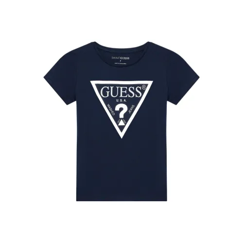 GUESS Темно-синие детские рубашки T