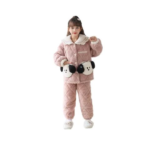 Purr Cow Пижама Набор Детский Толстый Пудра