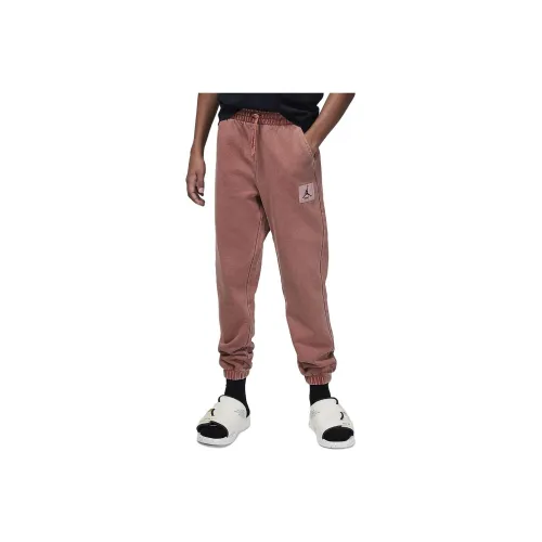 Детский Jordan Вязаные Тренировочные Штаны MJ Essentials Orange