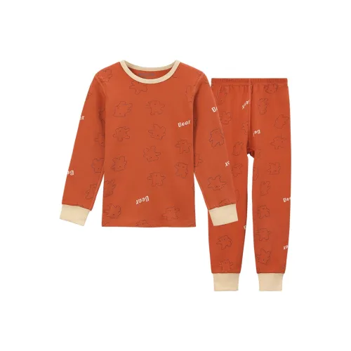 Red Bean Термический Набор Пламя Кирпично-красный Подростки