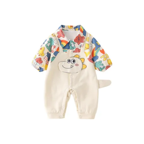 XiaoJinBu Комбинезон Ecru для младенцев и малышей