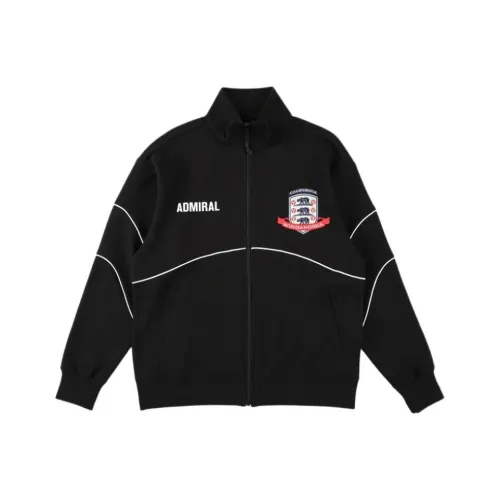 Wind And Sea Admiral Collaboration Черная Унисекс Куртка