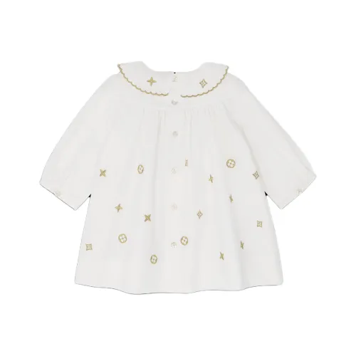 LOUIS VUITTON Платье FW24 Бежевый Infant и Toddler