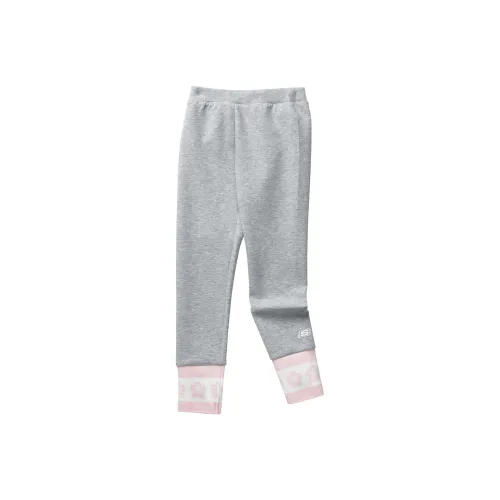 Skechers New Year Pattern Серый/01UV Kids Вязаные Тренировочные брюки