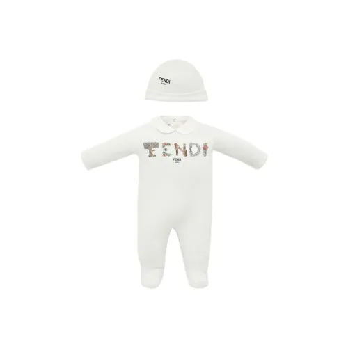 Fendi Комбинезон Белый Infant и Toddler