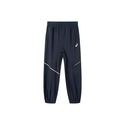 Детские Asics Вязаные Тренировочные Штаны Sports Performance SS25 5003 Темно-Синий