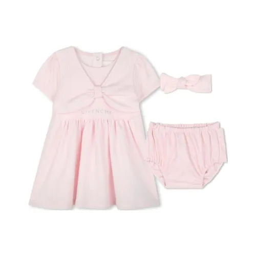 Комплект для малышей и детей дошкольного возраста Givenchy с юбкой SS25 розового цвета