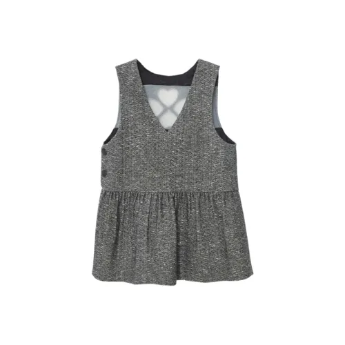 Mitti Платье Сплошной Темно-Серый Children Возраст 3-7 Лет