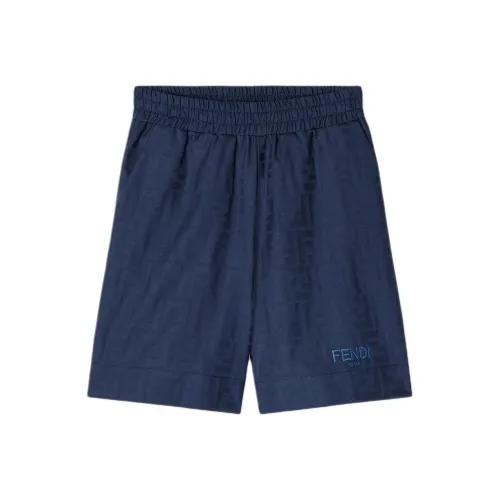 FENDI Blue Kids Short