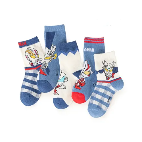 ULTRAMAN Kids Socks 5 Pack Baby