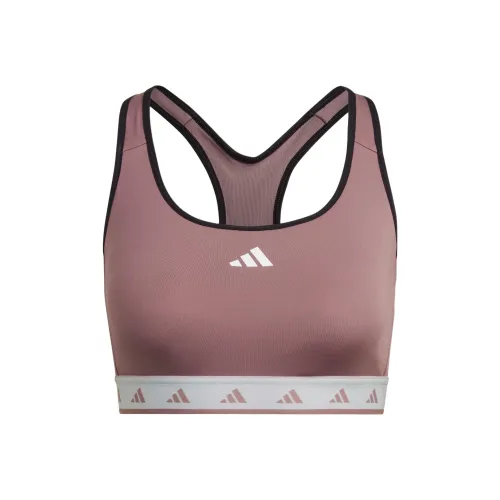 Adidas POWERREACTAEROREADY HYPERGLAM TECHFIT Спортивное белье Женское Чудесный окисленный красный