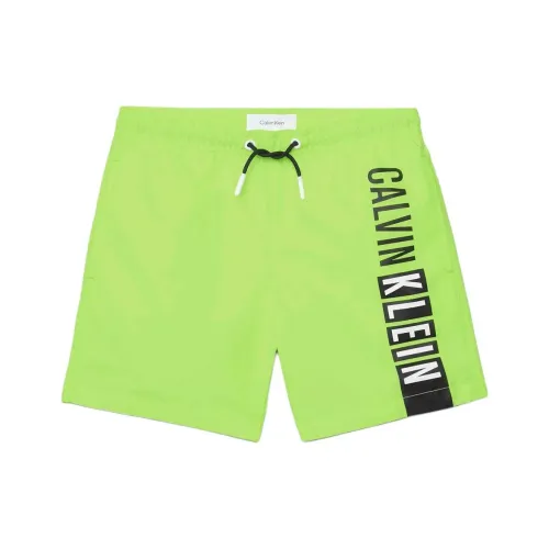 Calvin Klein Детский купальник неоновый зеленый для малышей