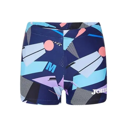 Joma Облегающий детский купальник лето подростки синий