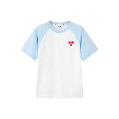 PUMA Sportstyle Series Джинсовый светло-голубой 88101 Дети Футболка