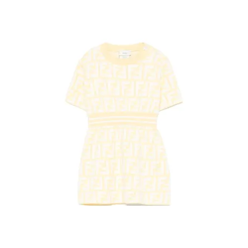 FENDI Платье Желтое Infant и Toddler