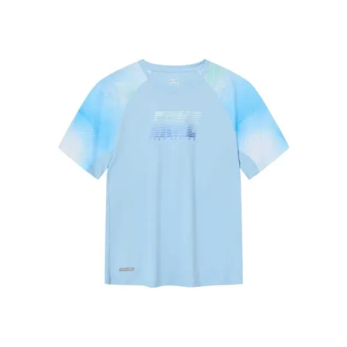 ERKE KIDS T-рубашка Featherlight синяя для подростков