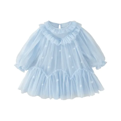 JELLYBABY Платье Синий Children Возраст 3-7 лет