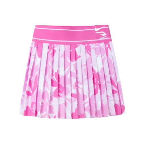 NIKE Розово-вишневый Унисекс Юбки