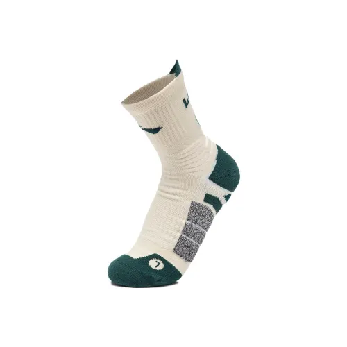 LINING YOUNG Sports Life Collection Kids Носки 1 упаковка Ванильный белый Детский