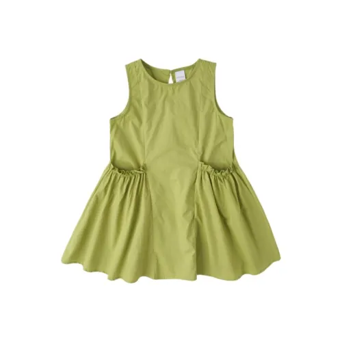 Royal Childlike Детское платье зеленого цвета для детей в возрасте 3-7 лет